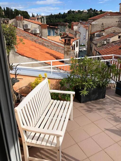 Tartini - Private Roof Terrace - Self Check-In Leilighet Piran Eksteriør bilde